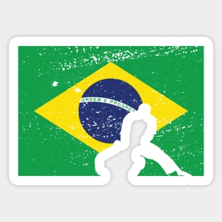 Brazilian Flag - BJJ Sticker